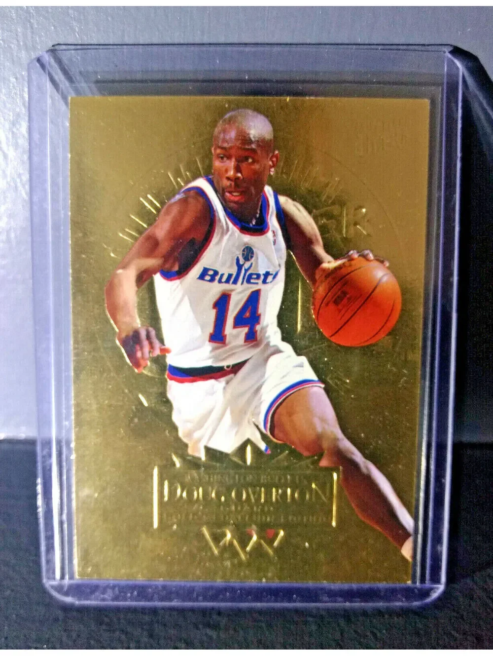 1995-96 Doug Overton Fleer Ultra Gold Medallion #195 Basketball Card